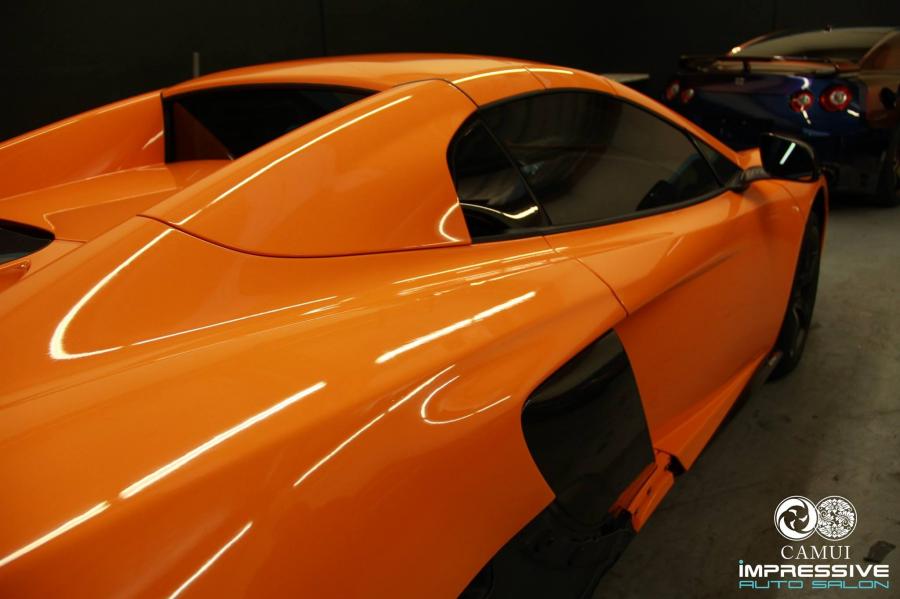  McLaren 650S Camui Crystal Coating by Impressive Wrap 2016 года  (фото 5 из 8)